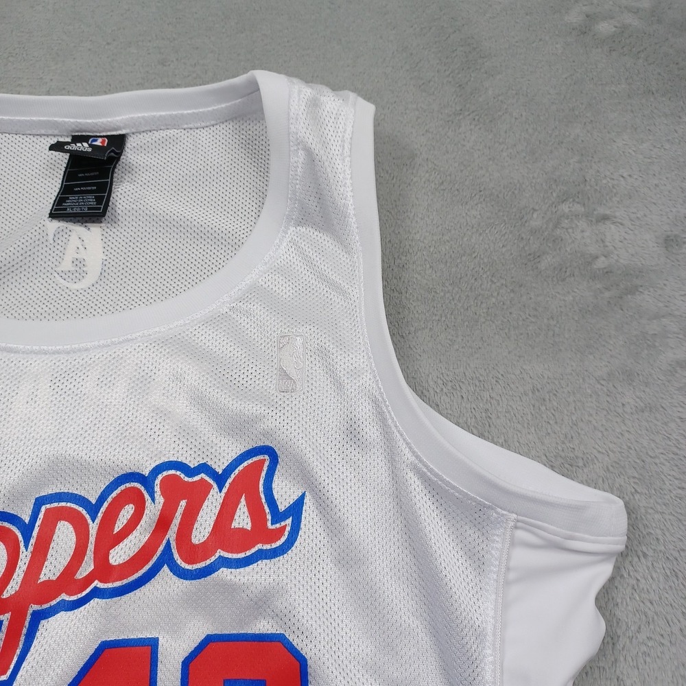 LA Clippers Jersey Girls XL Adidas White NBA Basketball - Picture 3 of 8